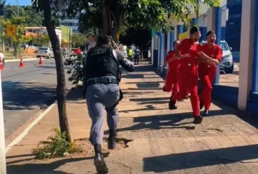ForçaTática realiza simulação realista de ataque em escola militar de Cuiabá