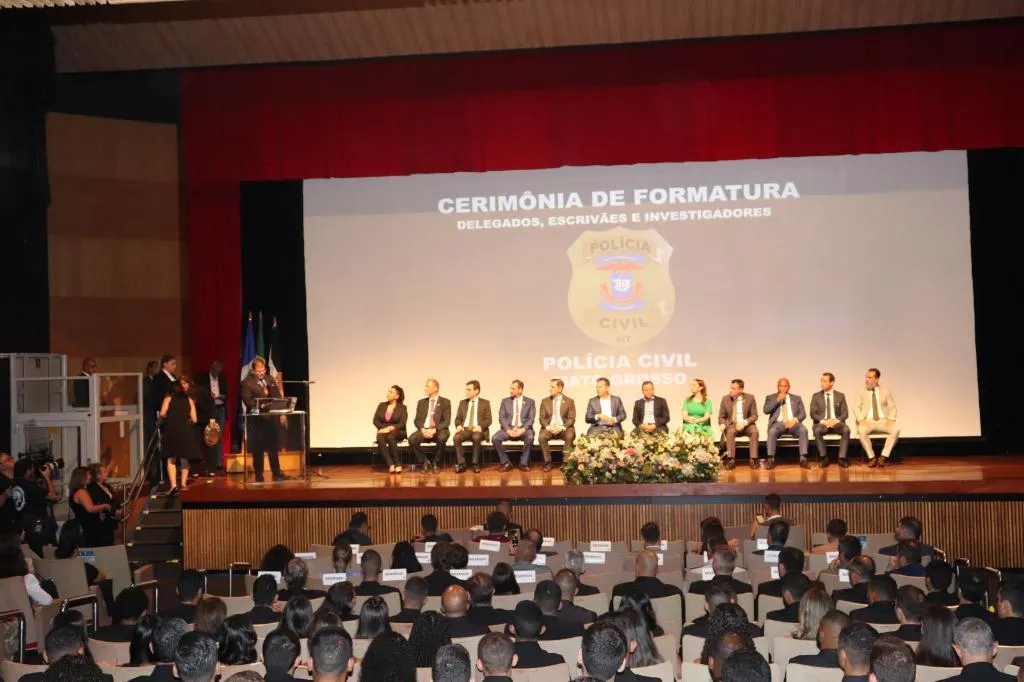 Formatura marca ingresso de 125 novos policiais em Mato Grosso