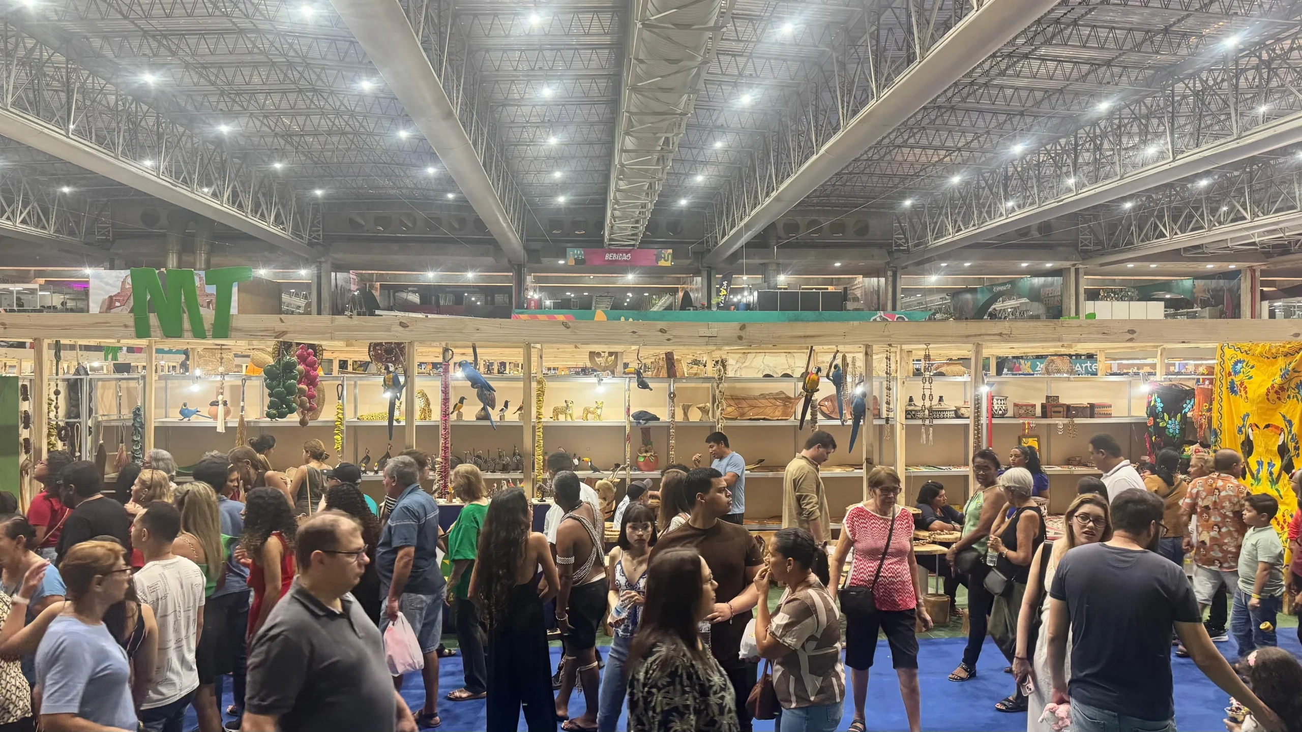 Artesanato movimenta economia e leva identidade cultural de Mato Grosso à maior feira da América Latina
