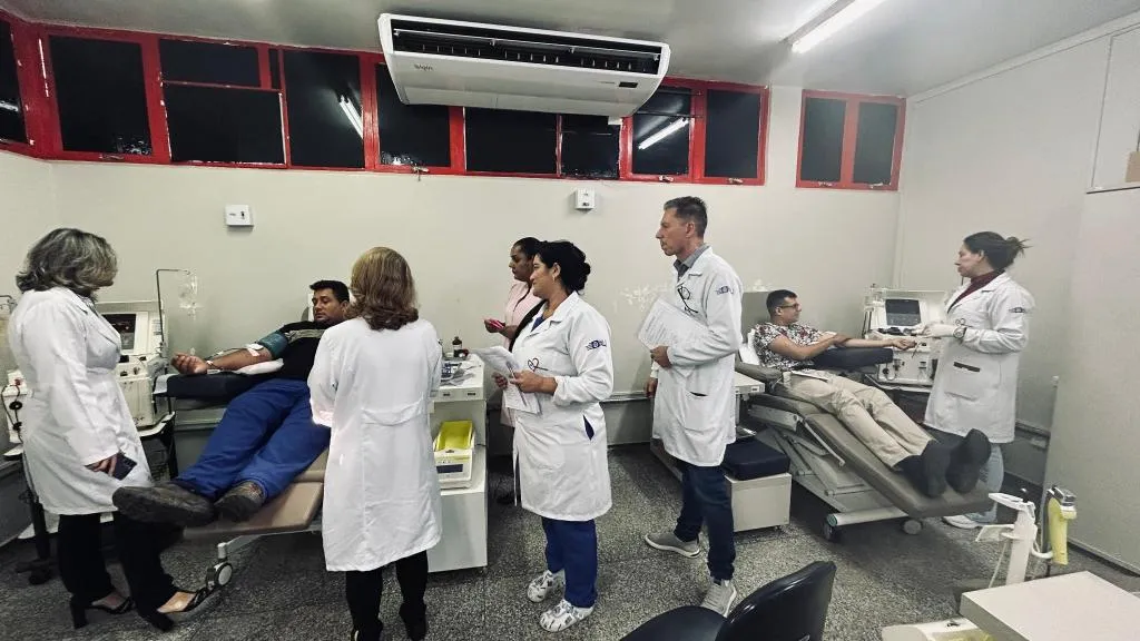 Hemoterapia recebe reforço com capacitação em aférese