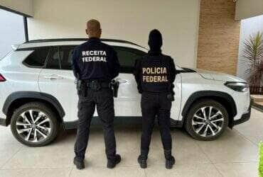 Ação conjunta da Polícia Federal e Receita Federal cumpre 16 mandados de busca e apreensão; esquema teria como base o comércio ilegal de eletrônicos em Cáceres