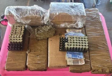 Polícia apreende drogas e armas durante prisão de quadrilha em Lambari D'Oeste