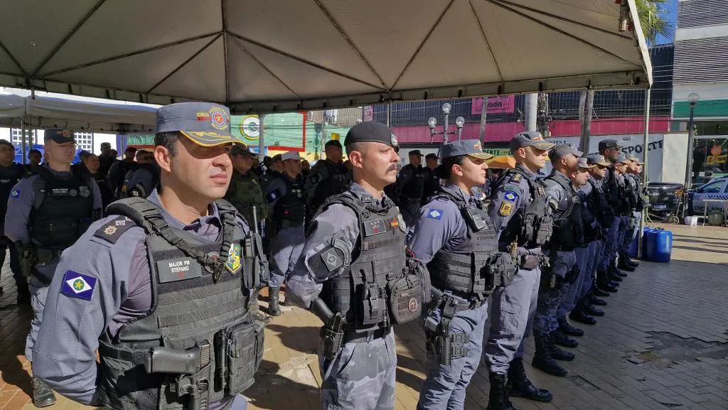 Polícia intensifica segurança com operação Liquida Centro em Cuiabá