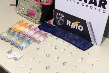 Polícia flagra faccionada com 35 porções de drogas