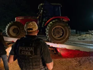 Polícia desarticula quadrilha com foco em máquinas agrícolas