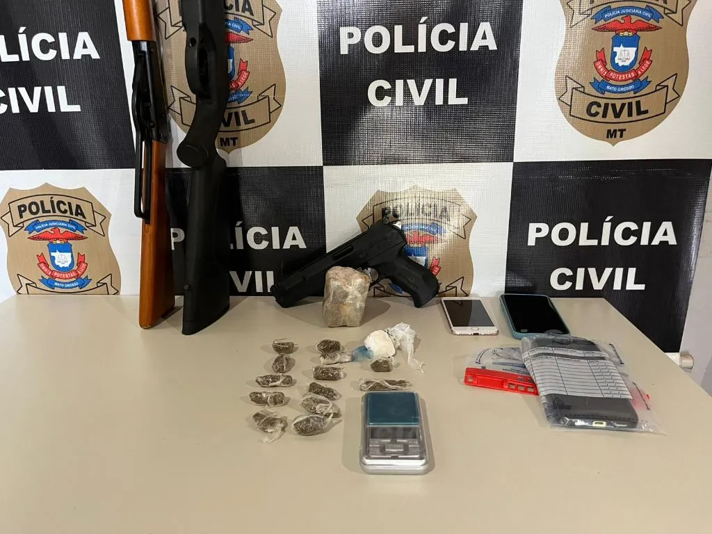 Polícia Civil desmonta célula de facção em Campos de Júlio com prisão de líder