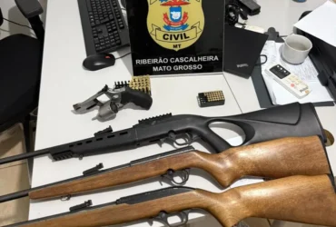 Polícia realiza operação para combater caça ilegal em Ribeirão Cascalheira