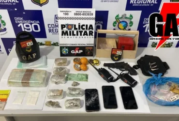 Adolescentes são apreendidos por tráfico durante operação policial em Barra do Garças