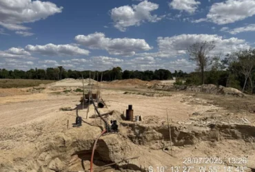 Polícia desmantela garimpo ilegal em Nova Guarita durante operação ambiental