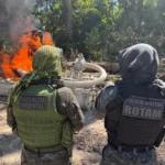 Polícia Militar fecha garimpo clandestino em Novo Mundo durante operação