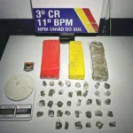 Polícia encontra entorpecente enterrado durante patrulhamento em União do Sul