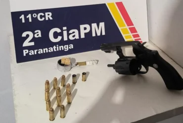 Polícia Militar prende homem por efetuar disparos contra o próprio filho em Paranatinga