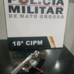 Homem é preso por porte ilegal após disparos em via pública