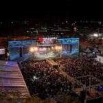 Sicredi leva atrações como roda-gigante, espaço interativo e palco com shows regionais para o público de Chapada no Festival de Inverno 2025