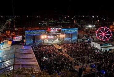 Sicredi leva atrações como roda-gigante, espaço interativo e palco com shows regionais para o público de Chapada no Festival de Inverno 2025