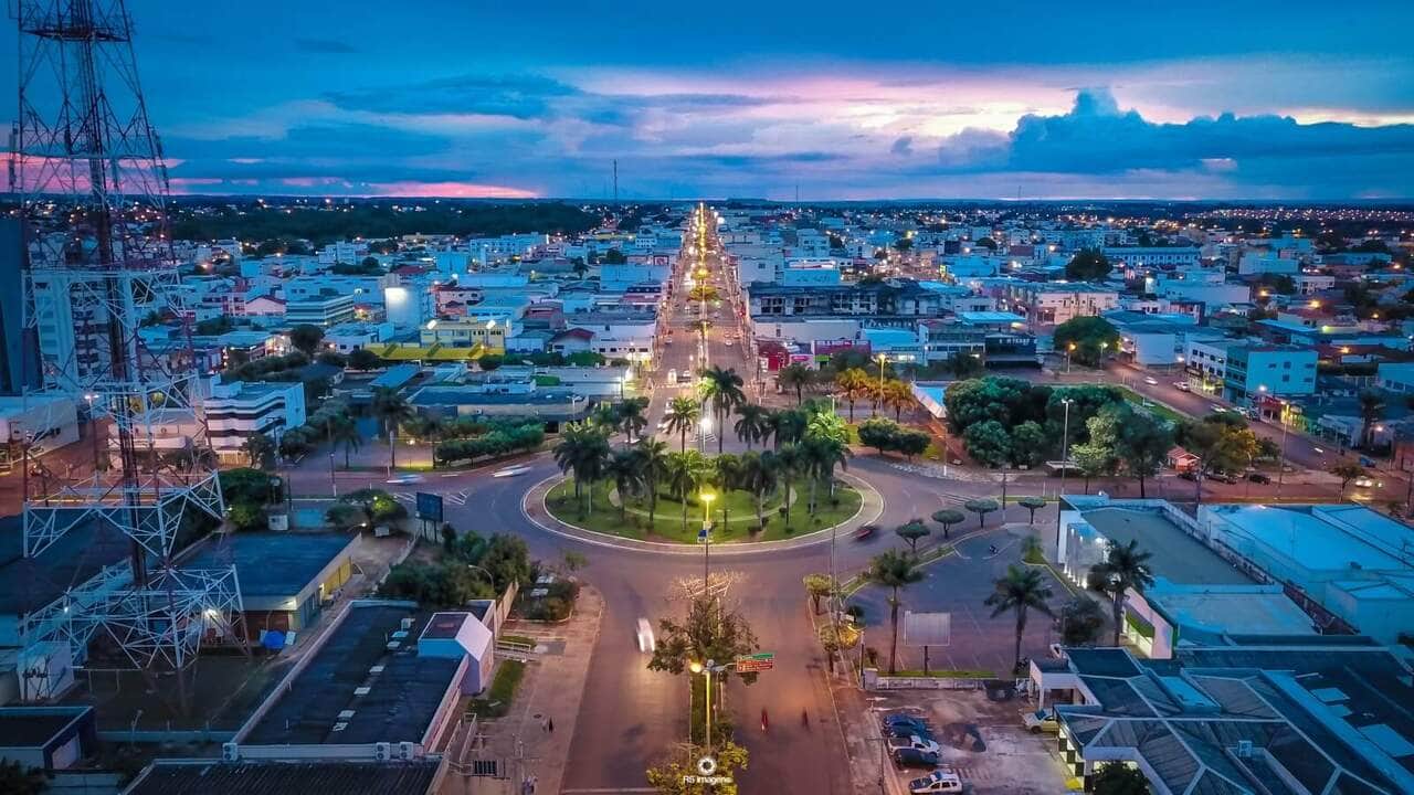 TANGARA-DA-SERRA - FOTO AÉREA