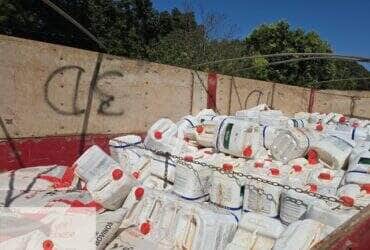 Polícia Civil interceptou carreta durante diligência; carga vinda da Argentina é avaliada em mais de R$ 1 milhão e representava risco à saúde