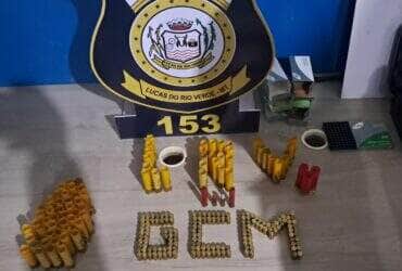 Vítima conseguiu escapar com a ajuda de funcionário da fazenda; agressor ameaçou matar a esposa e foi flagrado pela Guarda Civil Municipal com munições e cápsulas deflagradas