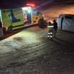 Repórter de Lucas do Rio Verde sofre acidente na BR-163 após ser fechado por outro veículo