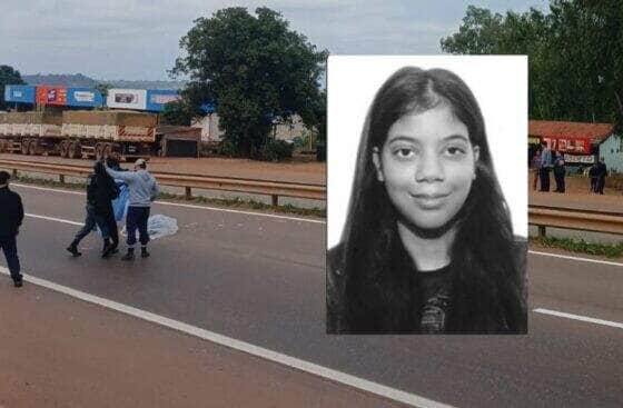 Kamyyla Perreira Soares, de 20 anos, foi atingida ao tentar atravessar a BR-364; empresa Gazin lamentou a tragédia e prestou apoio à família da vítima