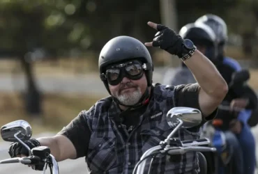 Brasília (DF), 29/07/2023 - Motociclistas de todo o Brasil participam de passeio de encerramento do Capital Moto Week. Foto: Marcelo Camargo/Agência Brasil