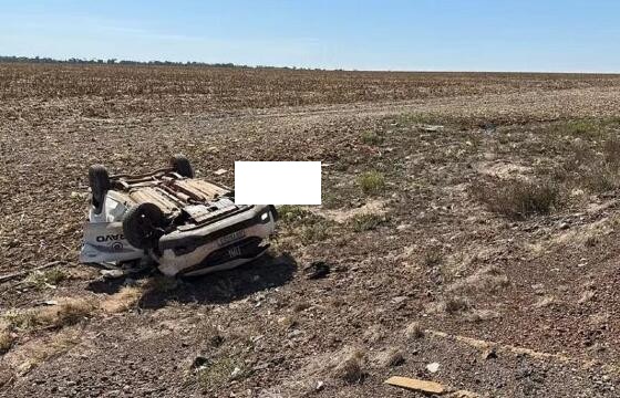 Engenheiro agrônomo morre em capotamento na MT-242 entre Sorriso e Ipiranga do Norte