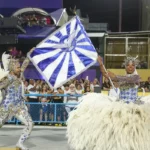 Rio de Janeiro (RJ), 05/03/2025 – Portela encerra o terceiro dia de carnaval do grupo Especial na Marquês de Sapucaí, na região central do Rio de Janeiro. Foto: Tomaz Silva/Agência Brasil