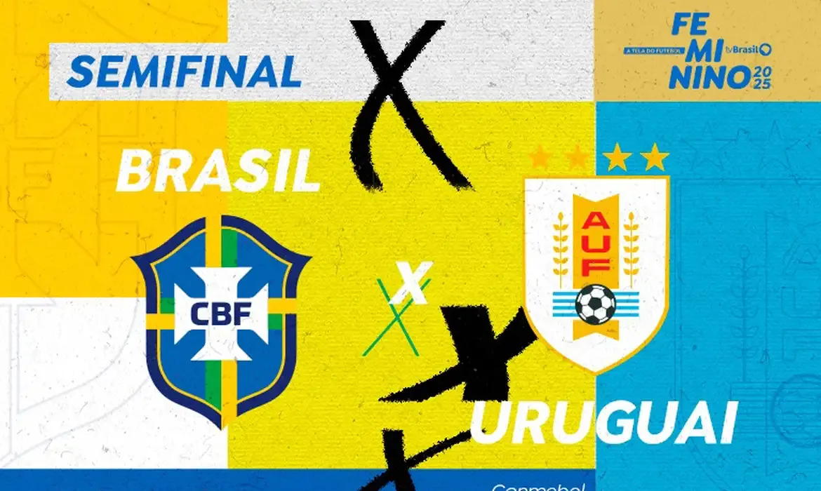 Brasília (DF), 28/07/2025 - TV Brasil exibe o duelo Brasil x Uruguai pela semifinal da Conmebol Copa América Feminina 2025. Foto: TV Brasil