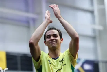 Buenos Aires, 27/07/2025 - Mesatenista Hugo Calderano conquista título na disputa do WTT Contender de Buenos Aires. Foto: World Table Tennis/Divulgação