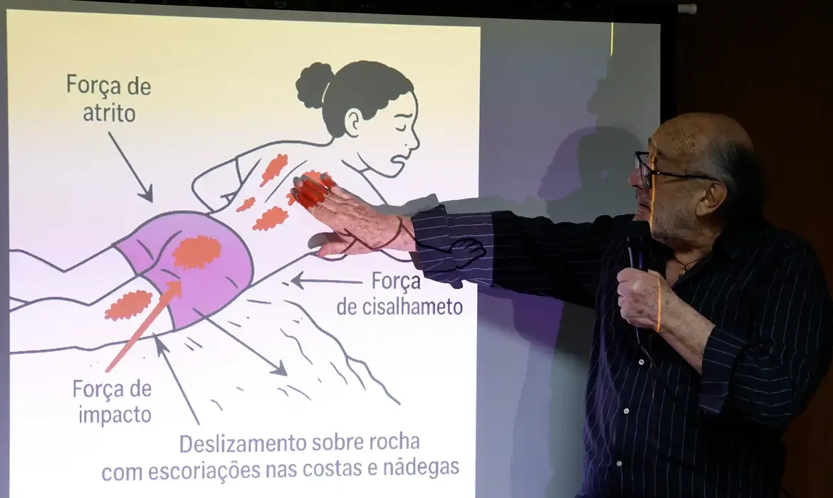 Perícia aponta que brasileira morreu 32 horas após queda