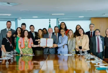 Brasília (DF), 30/07/2025 - Presidente da República, Luiz Inácio Lula da Silva, durante cerimônia de sanção do Projeto de Lei nº 3.062/2022, que dispõe sobre a proibição do uso de animais em ensino, p