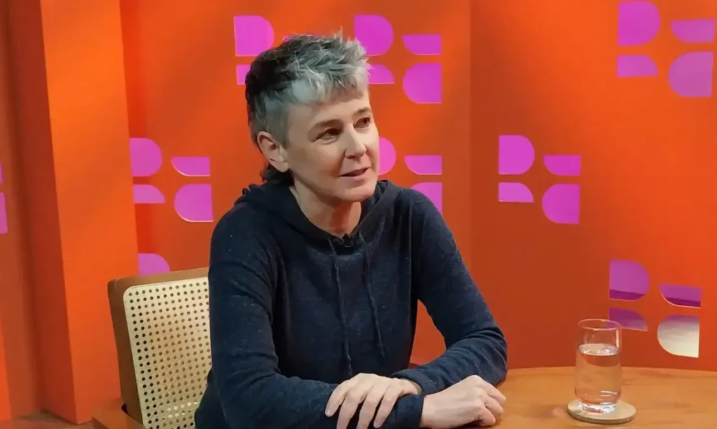 São Paulo (SP), 28/07/2025 - Escritora e jornalista Milly Lacombe participa do programa DR com Demori. Foto: Vitor Chambon/Divulgação