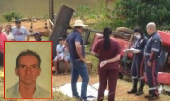 Jamil Mendes Ferreira, de 65 anos, foi esmagado por máquina agrícola enquanto trabalhava; governador segue para Anápolis para acompanhar o velório