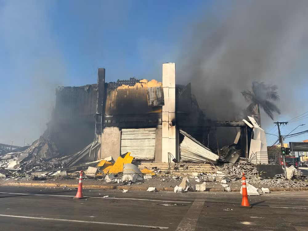 shopping popular incendio