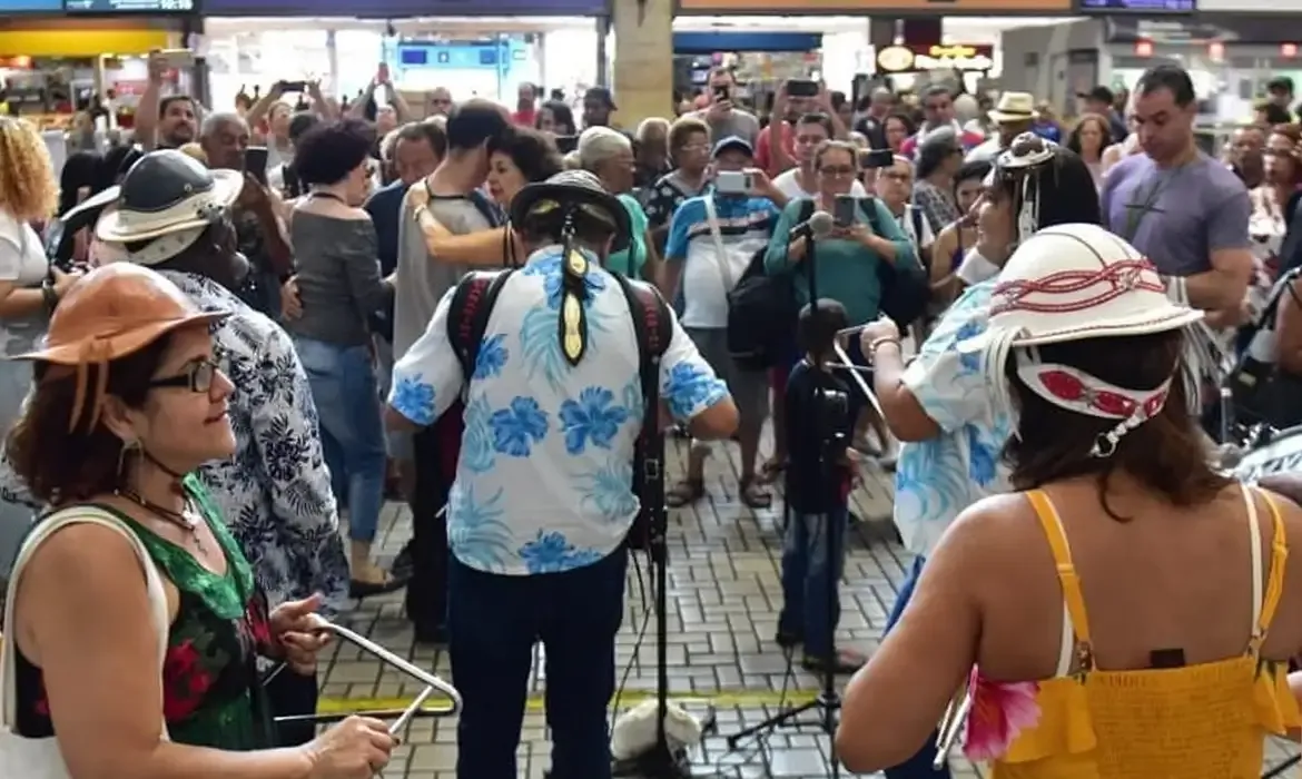 Rio de Janeiro (RJ) 01/08/2025 - Trem do forró. Foto: SuperVia/Divulgação