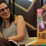 Salvador (BA), 09/08/2025 - A escritora Lilia Schwarcz fala sobre os livros Óculos de Cor e Enciclopédia Negra para Jovens Leitores no Museu Eugênio Teixeira Leal durante a Festa Literária Internacion