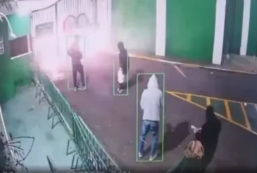 São Paulo (SP), 11/08/2025 - Vândalos atacaram Centro de treinamento do Palmeiras com bombas e rojões. Foto: Palmeiras/Divulgação