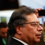 Rio de Janeiro (RJ) 18/11/2024 - O presidente da Colômbia, Gustavo Petro, fala à imprensa na 19° Reunião de Cúpula do G20, no Museu de Arte Moderna. Foto: Fernando Frazão/Agência Brasil