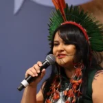 Paraty (RJ), 31/07-2025 - Sony Ferseck participa do Café Literário com o tema puralidades editoriais e a criação literária durante a 23ª Festa Literária Internacional de Paraty no Sesc Santa Rita. Fot