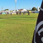 Mixto tenta parar a Lusa, que venceu os 7 jogos em casa. Imagem: Divulgação Mixto