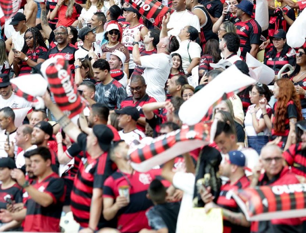 Flamengo x Grêmio. Imagem: Divulgação Flamengo