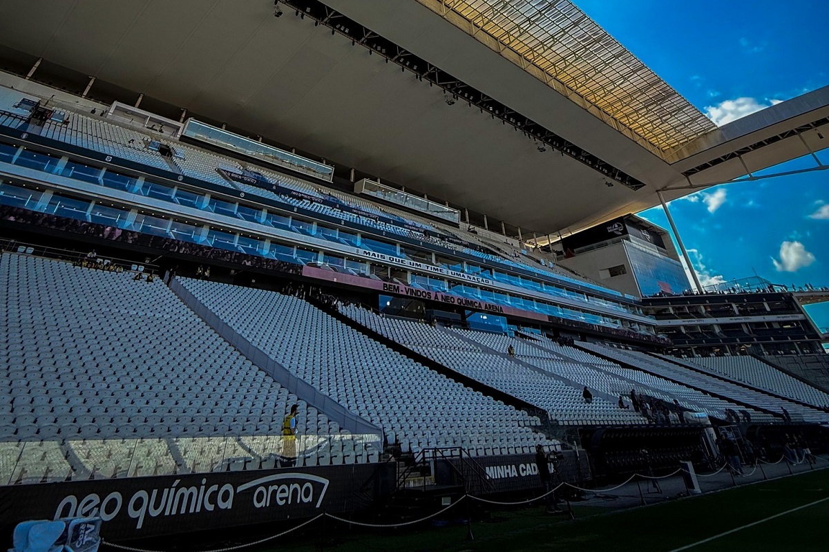 Corinthians x Palmeiras. Imagem: Divulgação Corinthians