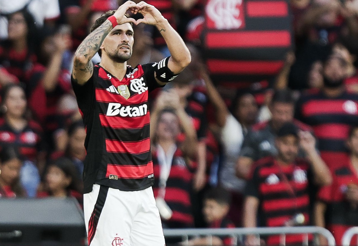 Flamengo x Grêmio. Imagem: Divulgação Flamengo