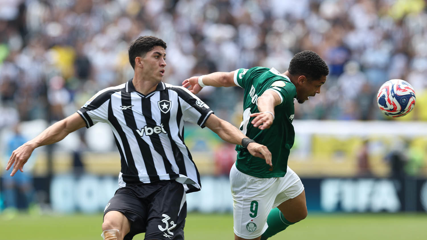 Botafogo x Palmeiras: duelo direto no G-6 promete agitar o Nilton Santos. Imagem: Cesar Greco/Ag. Palmeiras