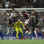 Lance de Atlético-MG x Flamengo. Imagem: Pedro Souza/Atlético