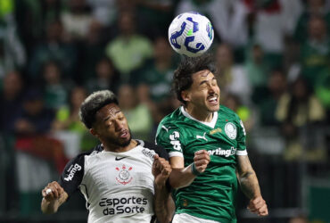 Lance de Palmeiras x Corinthians. Imagem: Cesar Greco/Ag. Palmeiras