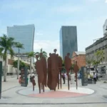 Rio de Janeiro (RJ), 23/11/2023 – Cais do Valongo, na zona portuária do Rio de Janeiro, recebe obras de valorização do espaço. Foto: Tomaz Silva/Agência Brasil