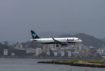 Avião, aviação, Azul, Aeroporto Santos Dumont