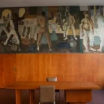 Rio de Janeiro (RJ), 06/05/2025 – Obra do Candido Portinari em sala do Palácio Gustavo Capanema, no centro do Rio de Janeiro. Foto: Tomaz Silva/Agência Brasil