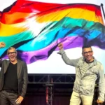 Rio de Janeiro (RJ), 05/08/2025 - Superintendente de Políticas Públicas LGBTI da Secretaria de Estado de Desenvolvimento Social e Direitos Humanos do Rio de Janeiro, Ernane Alexandre e o presidente do